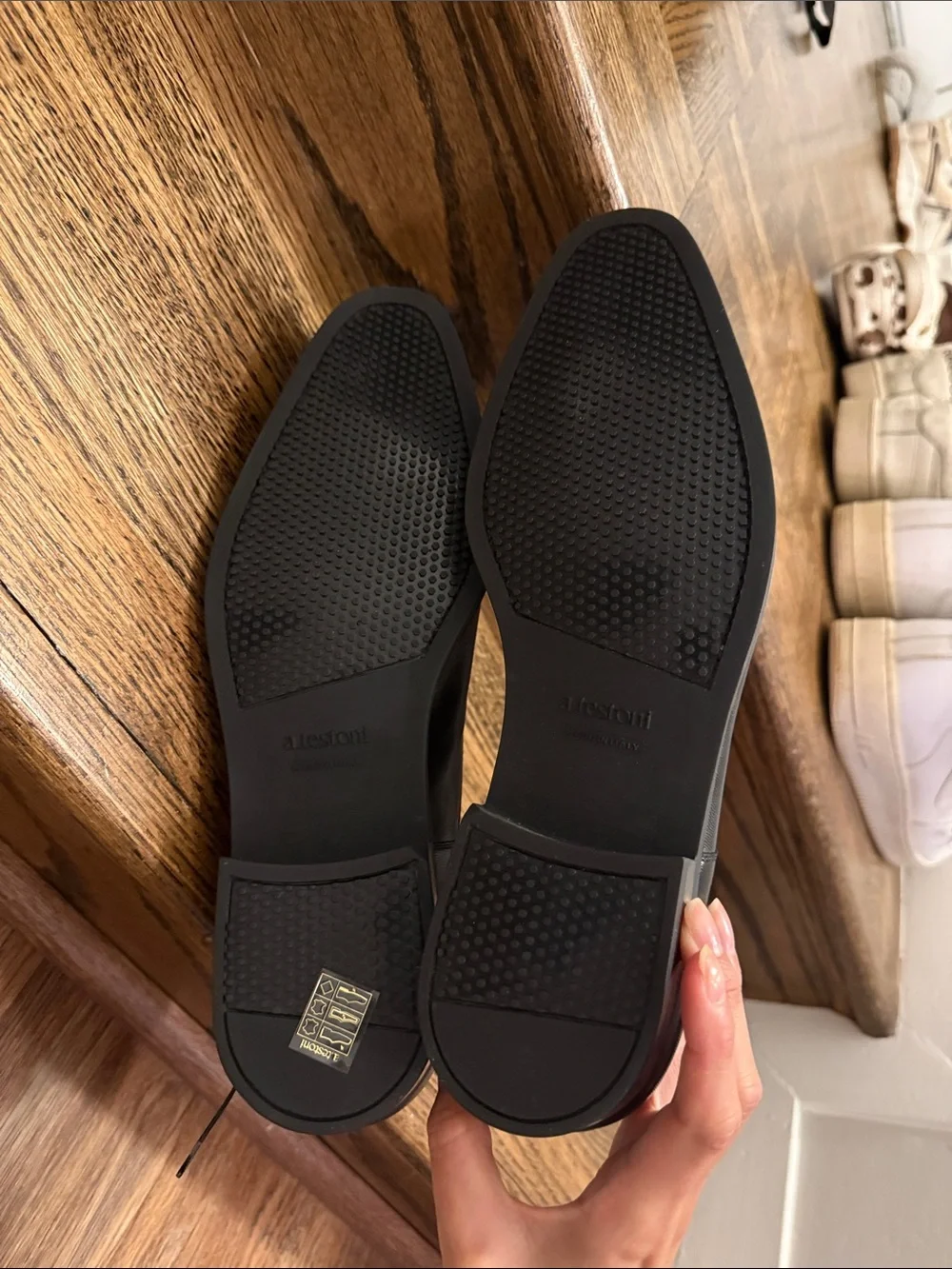 Never worn Black Leather Derby Shoes